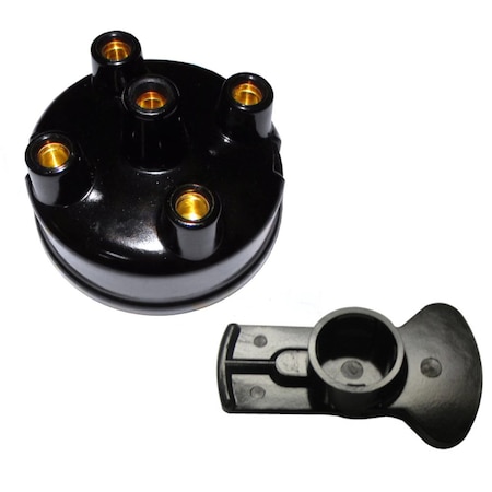 Aic Replacement Parts Autolite Distributor Cap3-129Rotor Button4-93For 4 Cylinder Pertronix 1541 21A321-CapKit